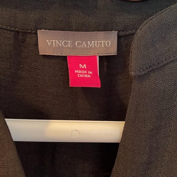 BNWT Black Peplum top. Size M. - Picture 4 of 5